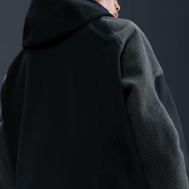 Nike Therma-Fit Tech Boreas Warm Loose Hooded Durable Sweatshirt Men sweatshirt IB3364-010