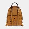 [Pre-Owned] Classic Studded Monogram Print Leather Mini Backpack - Good #A7KIIG