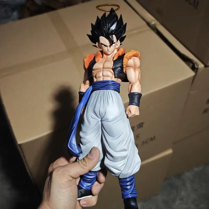 Dragon Ball Gogeta Super Saiyan Figure Anime Peripheral Statue Collectible Desk Ornament Toy Gift For Anime Fans Otaku Figure