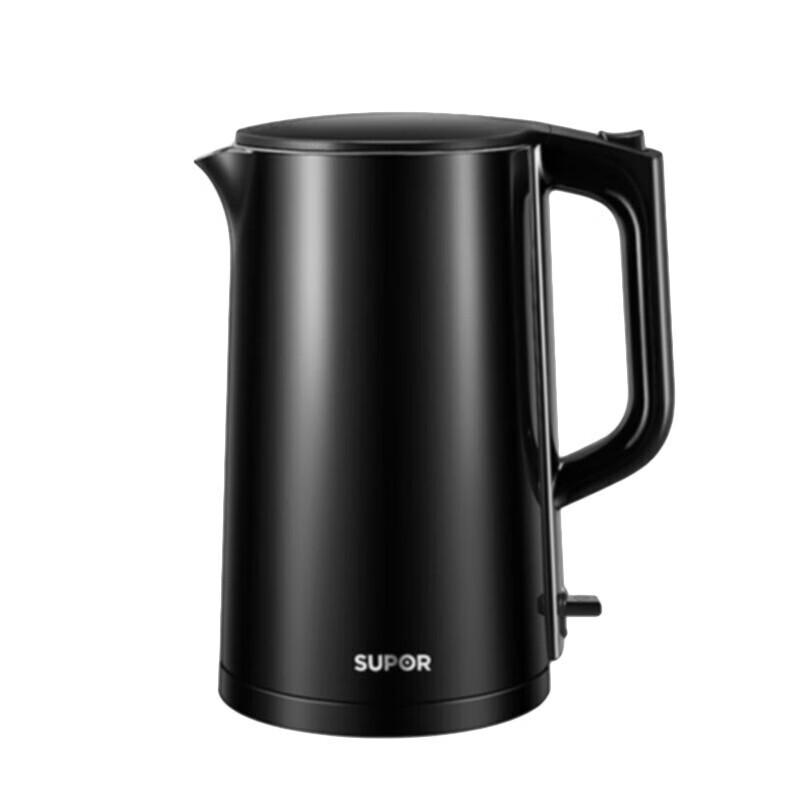 SUPOR 1.7L Electric Kettle CN plug (adapter included)