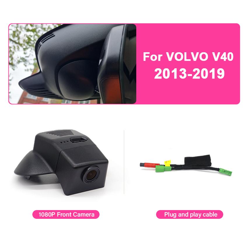 Dash Cam For Volvo XC40 XC60 XC90 S60 V60 S90 V90 V40 S80 XC70 Polestar 2 Car Dvr HD Camera WiFi Driving Recorder Auto Parts