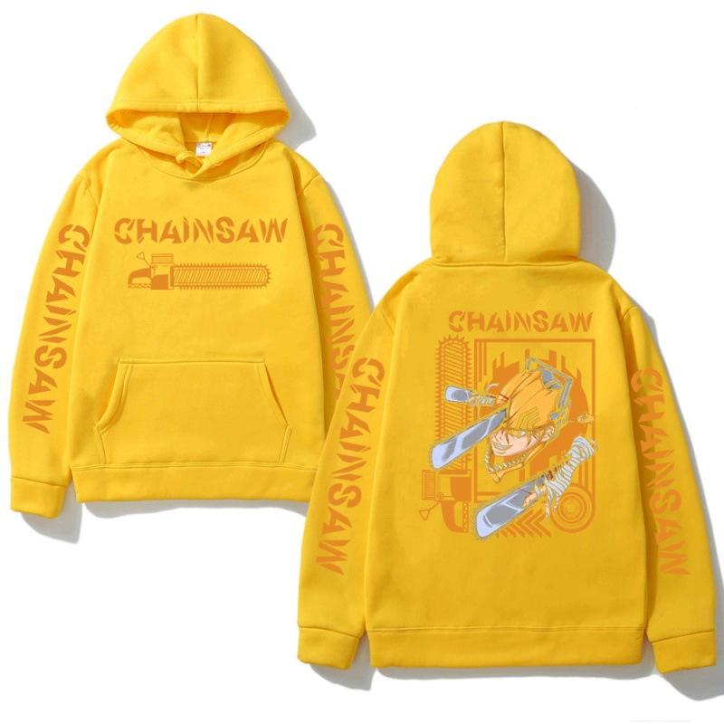 Anime Chainsaw Man Hayakawa Denji Pochita Hoodie Men Women Harajuku Pullover Wear Unisex Autumn Winter Sweater
