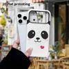 Phone Case: 2D Flat Samsung Galaxy A34 A35 M05 M06 S20 S22 S21 FE Plus 5G Protective Case, Simple Panda Head, Perfect Christmas and Halloween Holiday 