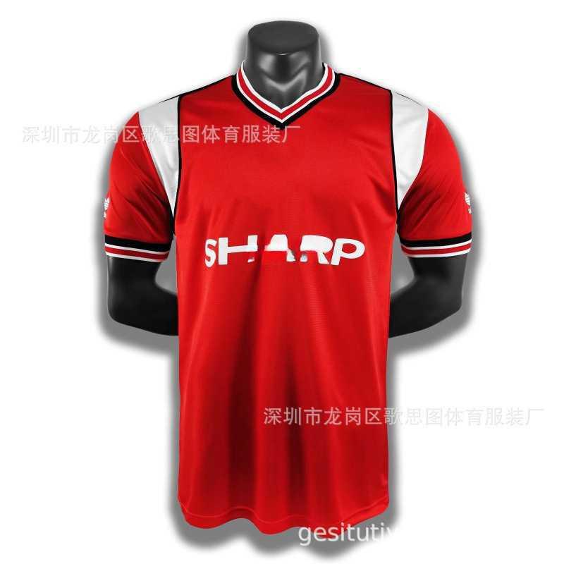 Retro Football Jersey Men Long Short Sleeve Various Season Designs Sports Training Wear