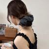 Korean Polka Dot Hair Tie: Soft, Versatile Accessory for Spring/Summer – Blogger-Style Large Scrunchie