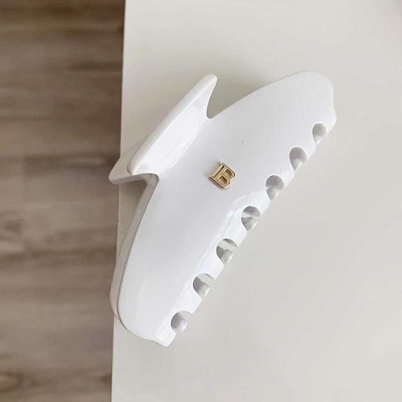 

1 шт. корейская буква B дуговая заколка-краб высокотекстурная ацетатная заколка для волос милая и универсальная заколка-акула для волос аксессуары для волос