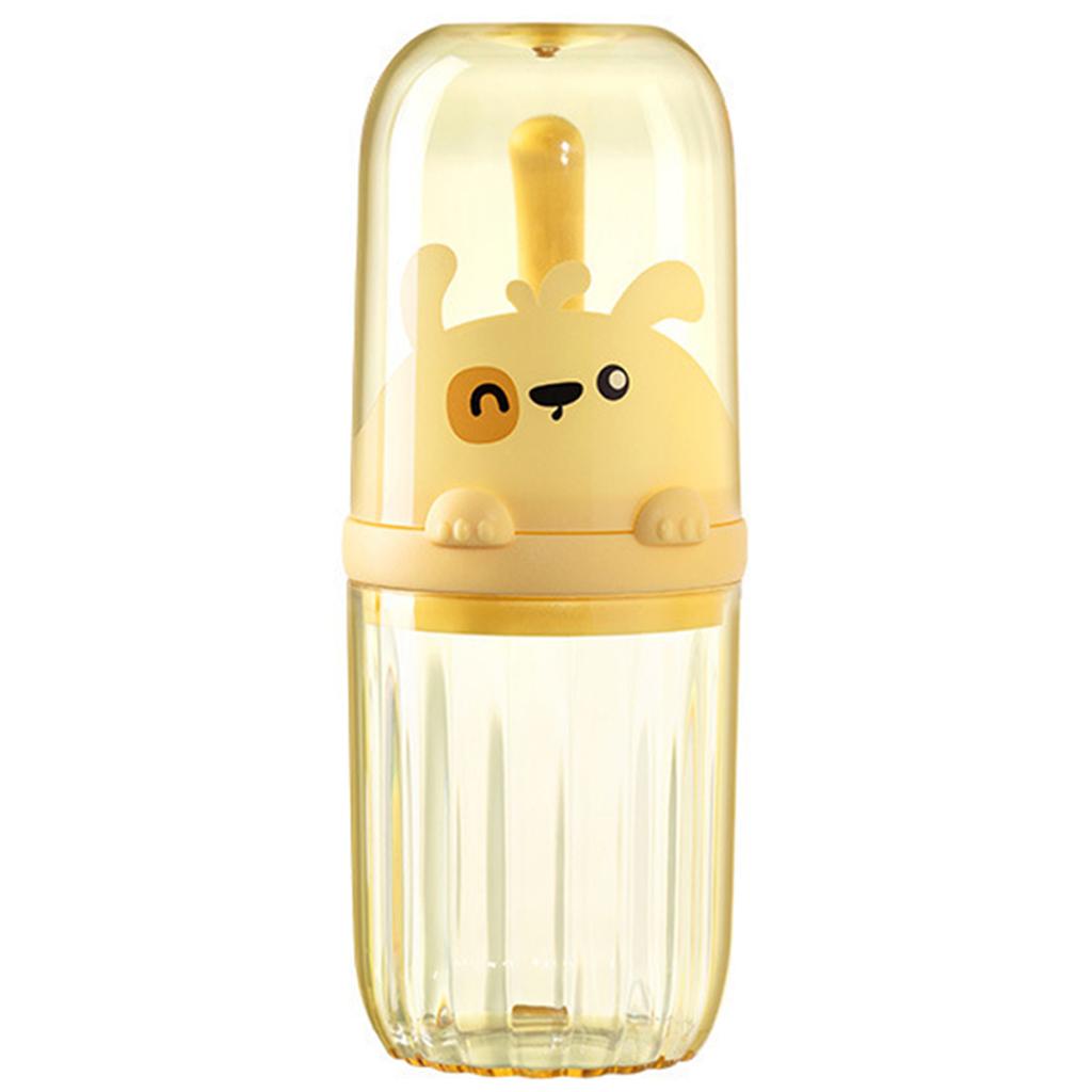 Portable Toothbrush Holder Plastic Toothbrush Travel Case for Kids with Detachable Handle Toothbrushes Toothpaste Storage Box