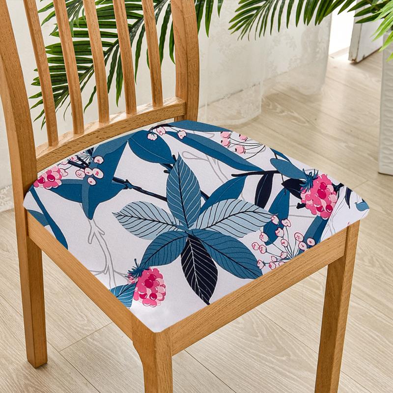 

Эластичный квадратный чехол на сиденье стула с эластичным дном, чехол на стул для кухни, отеля, банкета, столовой, домашний декор