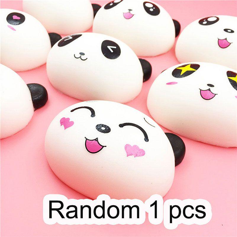 Niedliches Panda Squishy Spielzeug zum Stressabbau und Dekorieren