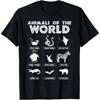 Animals Of The World T-Shirt, Funny Animal Tee