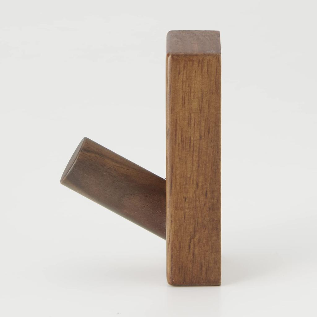 MUJI Wall-mounted Walnut Furniture Hook