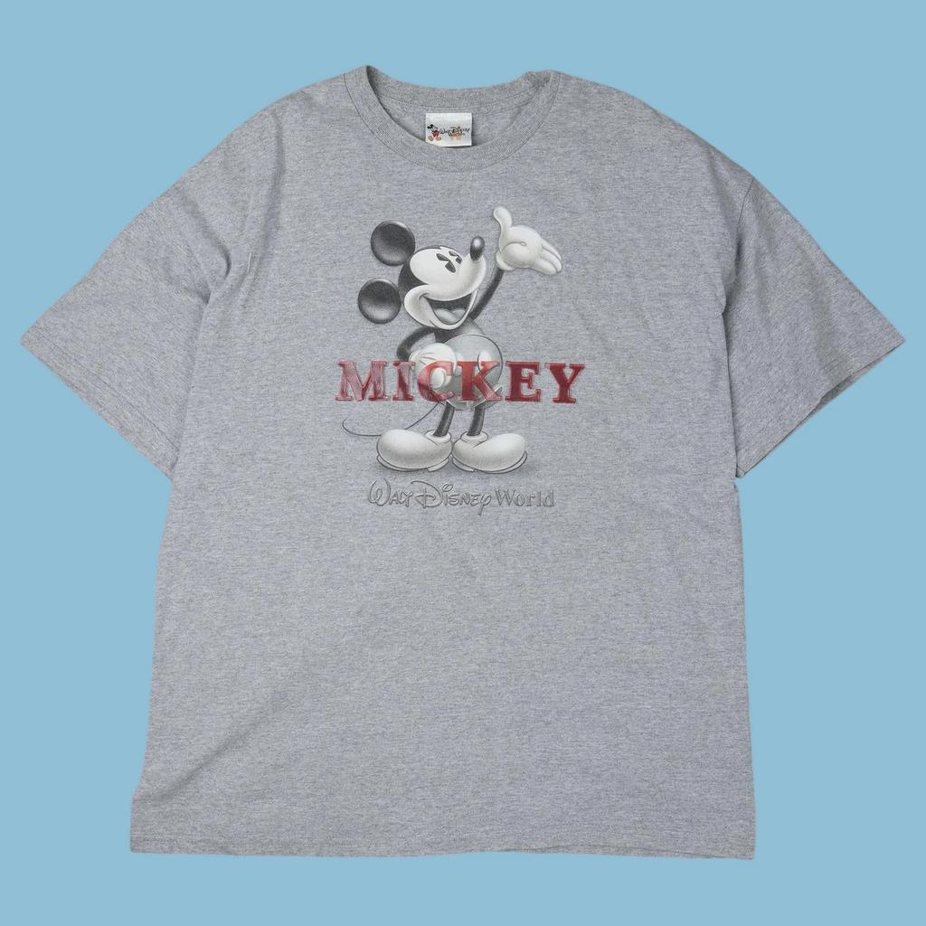 Vintage Disney Mickey Mouse Walt Disney World T-Shirt - XL-