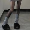 Women's JK Leg Warmers Knitted Foot Warm Socks Cute Long Boot Socks for Party