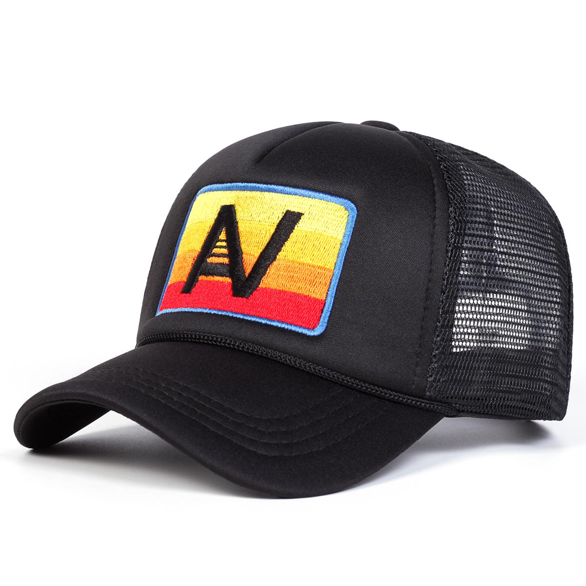 

Бейсбольная кепка унисекс с вышитой буквой N, регулируемая, для отдыха на природе, для весны и лета, повседневная, солнцезащитная кепка чёрный