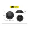 2Pcs Luggage Feet Pads Plastic Suitcase Feet Pads Luggage Studded Suitcase Stand Feet Accessories