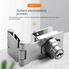 Security Cabinet Display Lock Single/Double Door Lockset New Cabinet Door Lock  Showcase