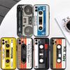 Vintage Boombox Tape Phone Case for Samsung Galaxy A52S A53 A55 A56 A70 A71 A72 A73 F06 F16 F56 S10e S10 S10+ Plus