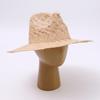 New Natural Raffia Jazz Sun Hats Men and Women's Summer Manual Woven Straw HatFashion Sun Protection Sunshade Beach Hat Panama