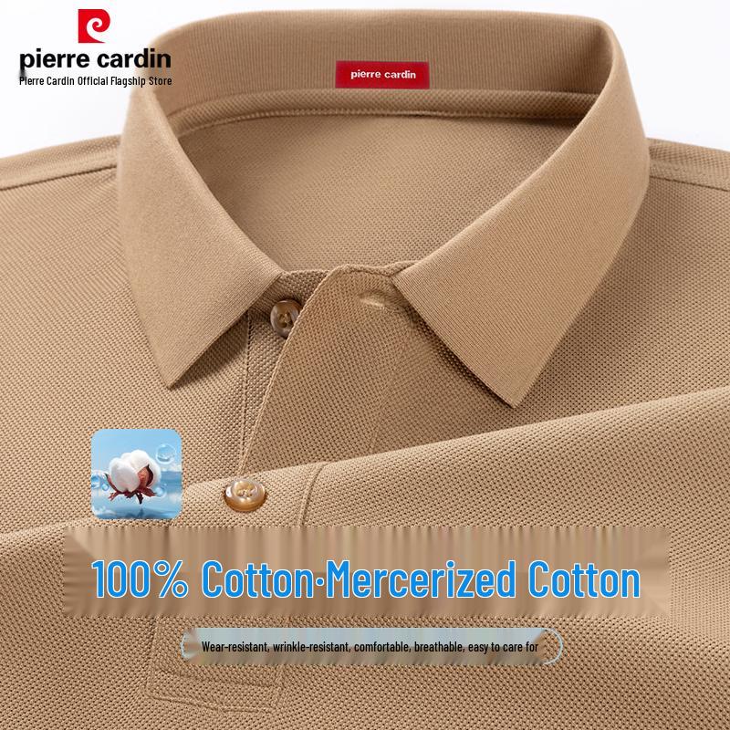 Pierre Cardin Polo da uomo in cotone mercerizzato