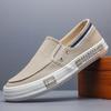 Fashion Men's Canvas Casual Shoes Couple Board Shoes Summer Fashion Sneakers Outdoor Anti Slip Wear-resistant Work Male Shoes SS25815