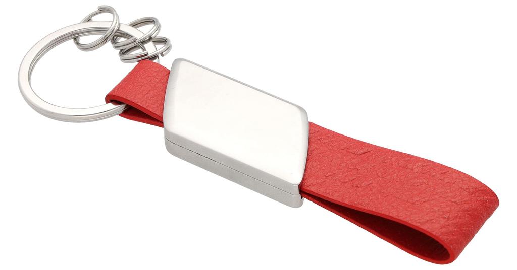 Genuine Key Ring Red [Mercedes-Benz Collection] Mercedes-AMG Strap,