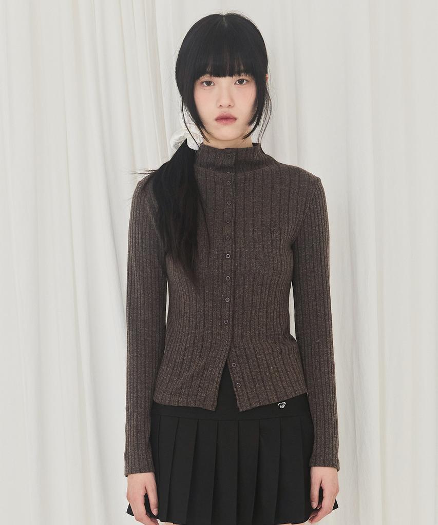 Alkialka High-Neck Long Sleeve (Charcoal)