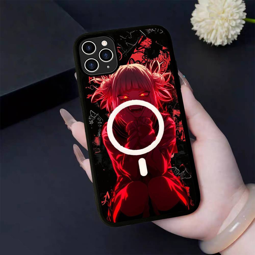 

Toga Himiko My Hero Academia For Magsafe Case For IPhone 17 16 Pro Max 15 14 Plus 13 12 11 Wireless Charging Phone Cover iPhone 17