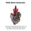 Rengu PE28 Carburetor, High Performance 28mm Easy Install Motorcycle Carburetor 2 4 Stroke 150cc 200cc Dirt Bike ATV