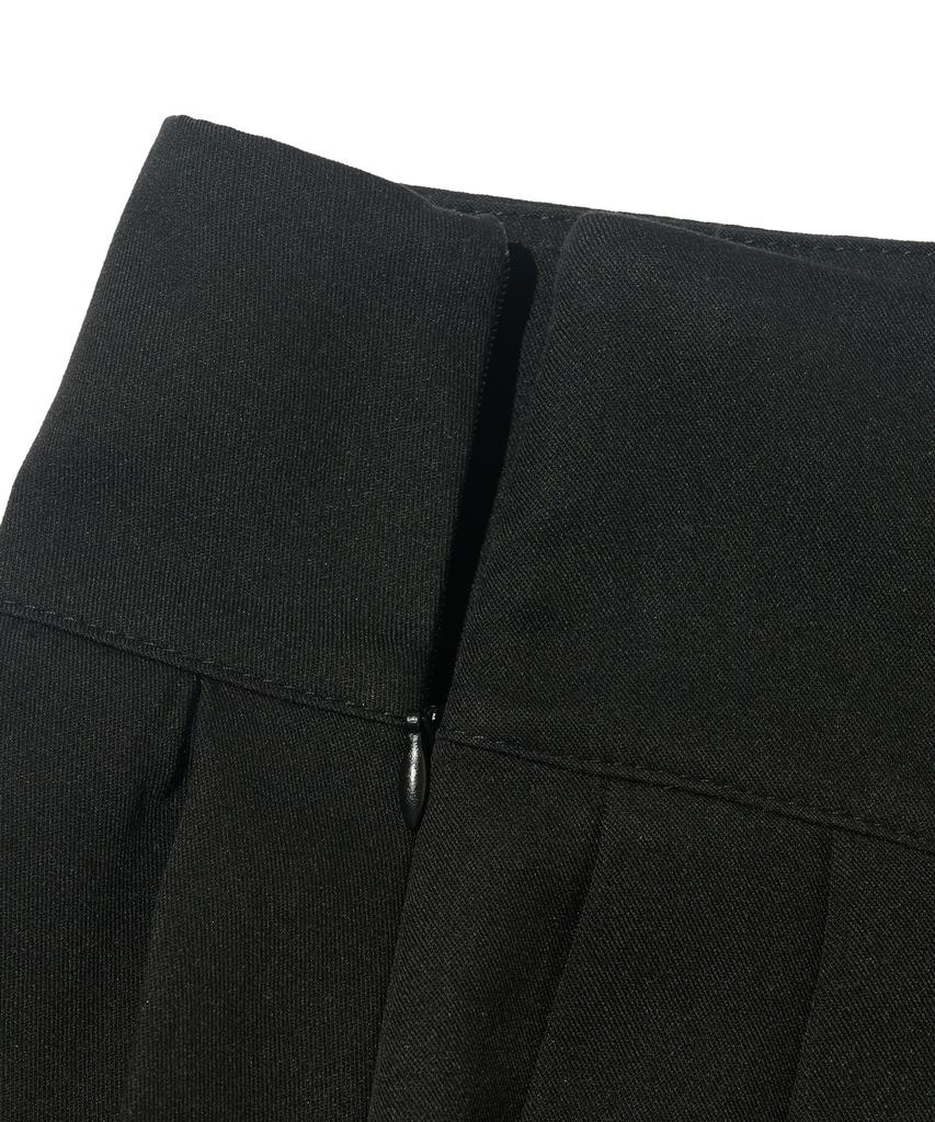 Road Road Teen Pleated Tennis Skirt (Black)