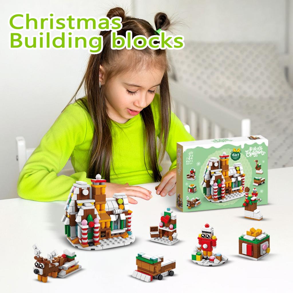 Christmas Gingerbread House Building Christmas Box Christmas Building Assembly