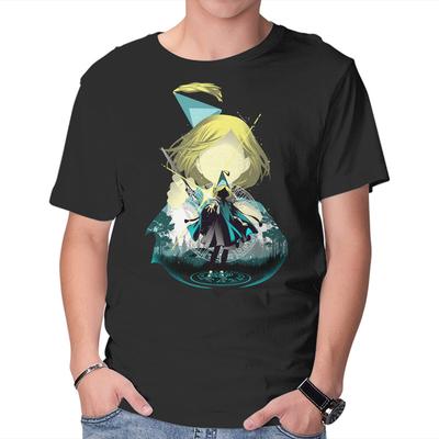 Unisex Rundhals-T-Shirt Hut Atelier Hexe Grafik Kurzarm Lässiges T-Shirt