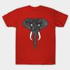 Unisex Fashion TShirt Elephant Print TShirt Plus Size XS-6XL T-Shirt 100%Cotton Tops O Neck Short Sleeve Tees
