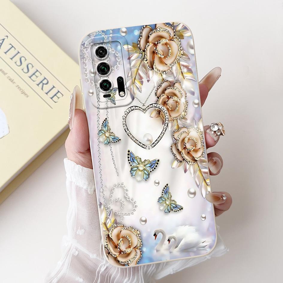 For Huawei Nova 5T Case YAL-L61 YAL-L71 YAL-L21 Honor20 Cover Cute Cartoon Silicone Lens Protective Cover For Honor 20 Pro Coque