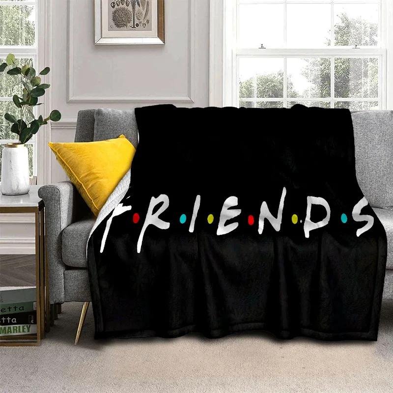 HD Classics TV Friends D Print Throw Blanket Soft Cozy for Home Bedroom Sofa Travel Picnic Office Kids Cover