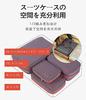 Bee Nesting Compression Waterproof Travel Pouches for Clothes Compression Expandable Two Storage Business Set Rose Bags, Travel, Bags, Zipper,