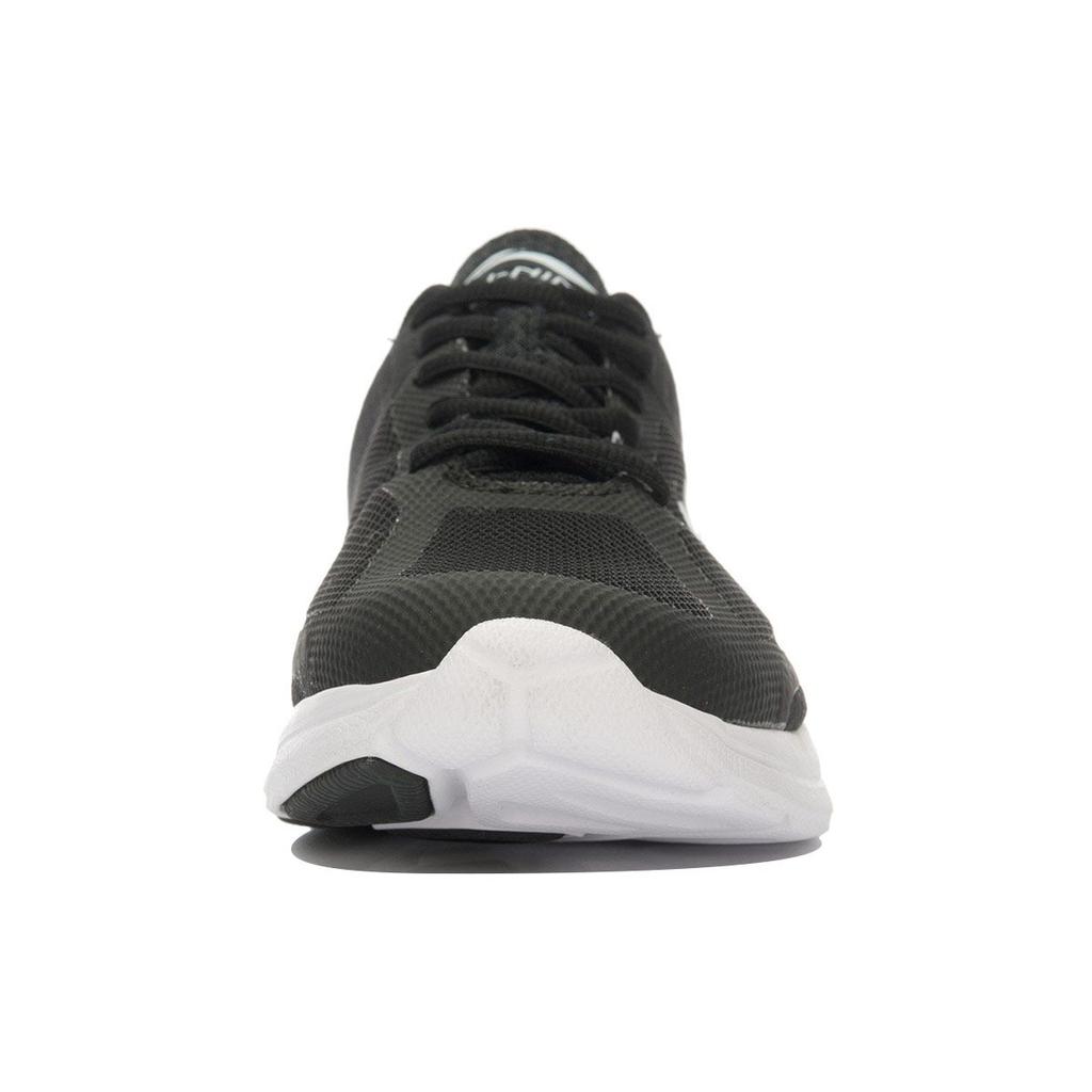 Li-Ning Lightweight Breathable Low-Top Running Shoes Women Sneakers Black White ARBL038-4