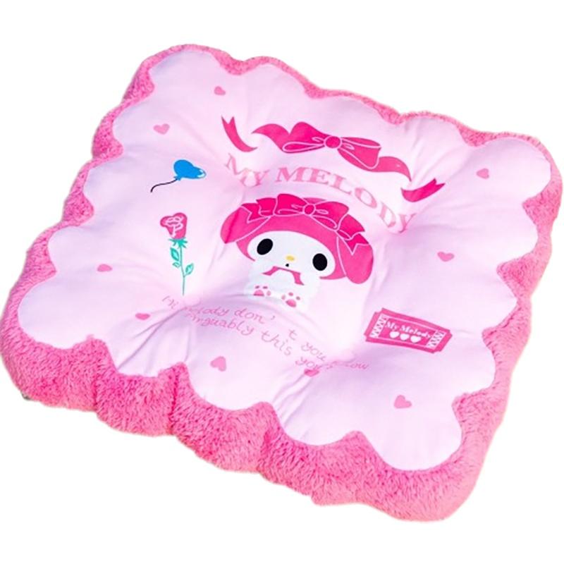 Cartoon Plush Chair Cushion Pad Thick Tatami Floor Cushion Office Sitting Pad Student Non-slip Seat Pad Wholesale