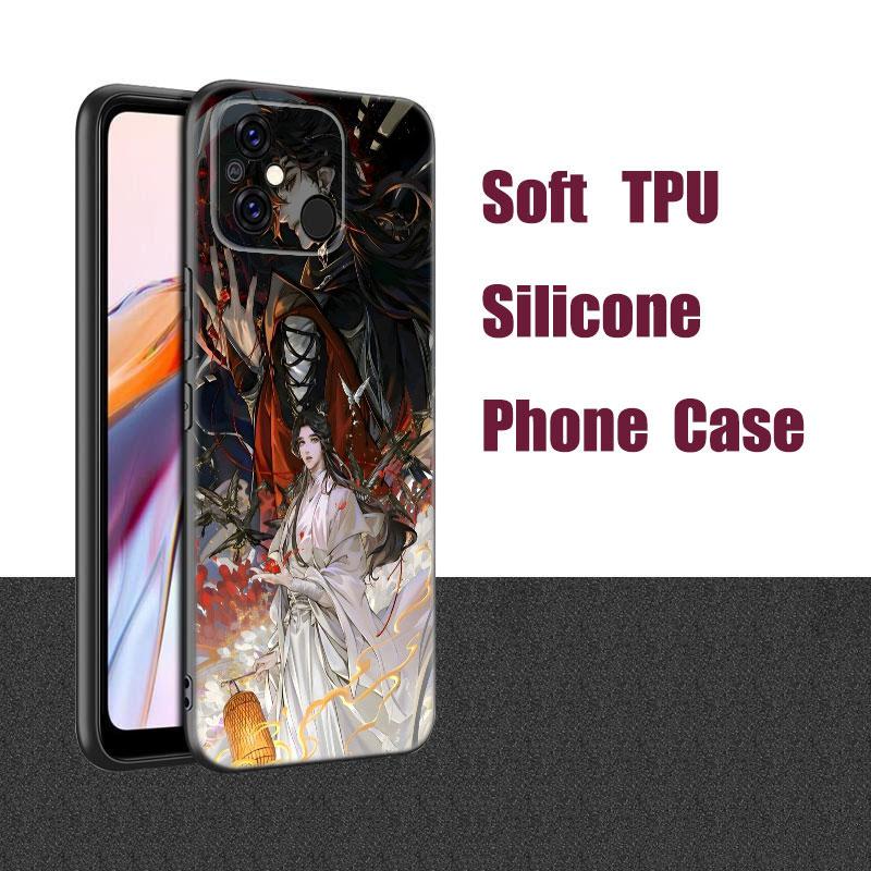 Heaven Official’s Blessing Black Phone Case For Xiaomi Redmi 7A 8A 9A 10A 11A 9C 10C 12C 13C 11 Prime A1 A2 + 12 4G Note 9T 12R