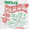 Teenage Mutant Ninja Turtles Unisex Adult Turtles Pizza T-Shirt