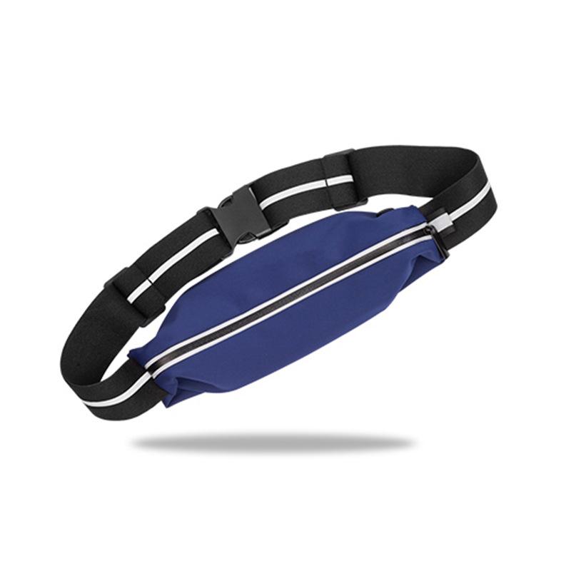 Sports fanny pack Outdoor lightweight mobile phone bag Reflective men's and women's fitness running small waist bag