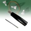 Racquet Stringing Awl Length 6.89inch Outdoor Removable DIY Wooden Handle Professional Ergonomic Stringing Tool Equipment