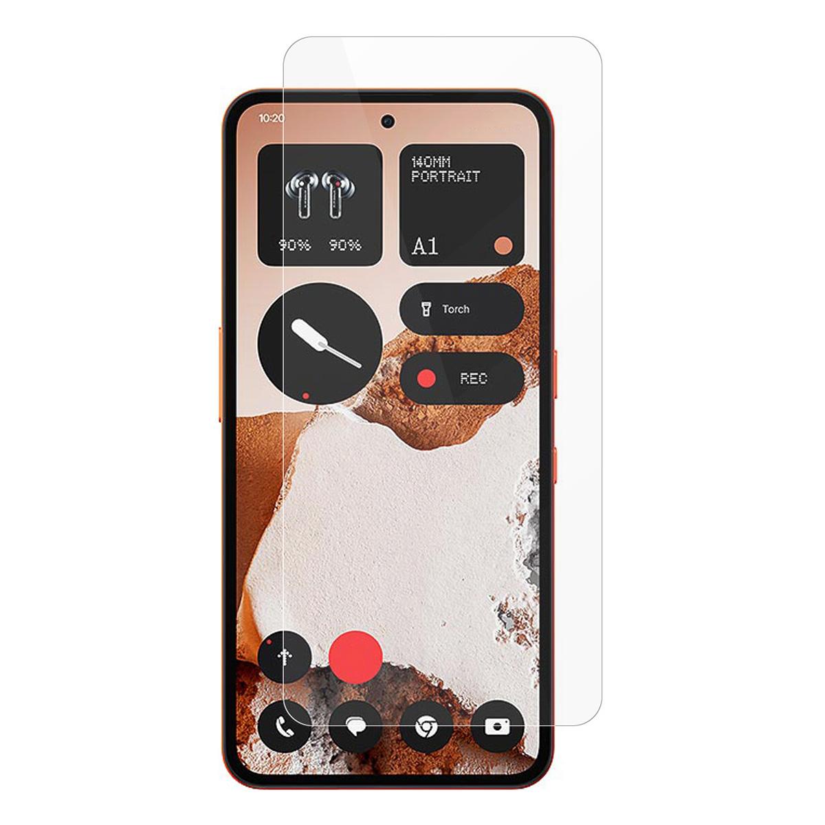 

AMORUS Для Nothing CMF Phone 2 Pro Захисне скло на екран 2.5D Заокруглений край 9H Високоалюмінієво-силікатне скло As Shown A