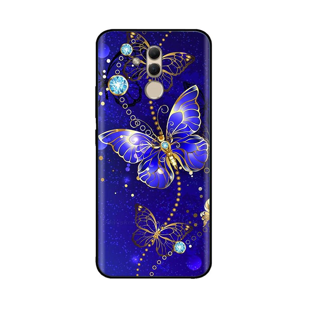 For Huawei Mate 20 Lite Case Cartoon Soft Silicone Phone Cover For Huawei Mate 20 Mate20 Pro Cases Bags Shockproof Painted Cover