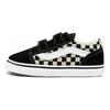 Vans נעלי סניקרס לתינוקות Old Skool V משבצות ראשיות שחור לבן VN0A38JNP0S