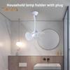 Stropní ventilátor Silné proudění vzduchu Nízká hlučnost 360 stupňů Nastavitelná Jednoduchá instalace Ložnice Ventilátor pro cirkulaci vzduchu v obývacím pokoji Příslušenství