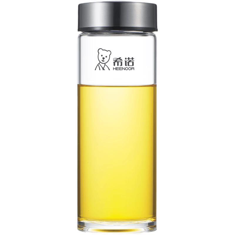 Heenoor XN-6015 Portable Single-Layer Glass Cup 280mL