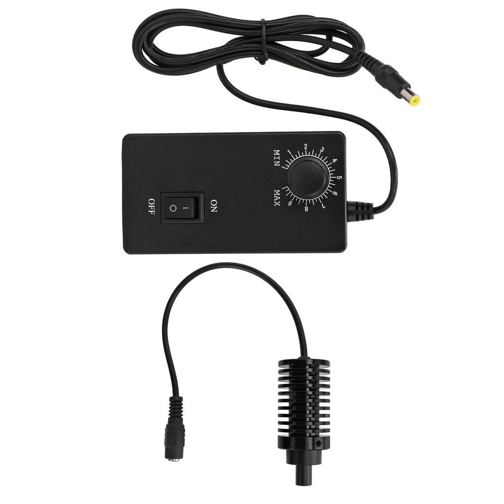 Microscope Coaxial Light LED High Brightness Wear Resistant Heat Dissipation Microscope LED Spot Light 9mm US Plug