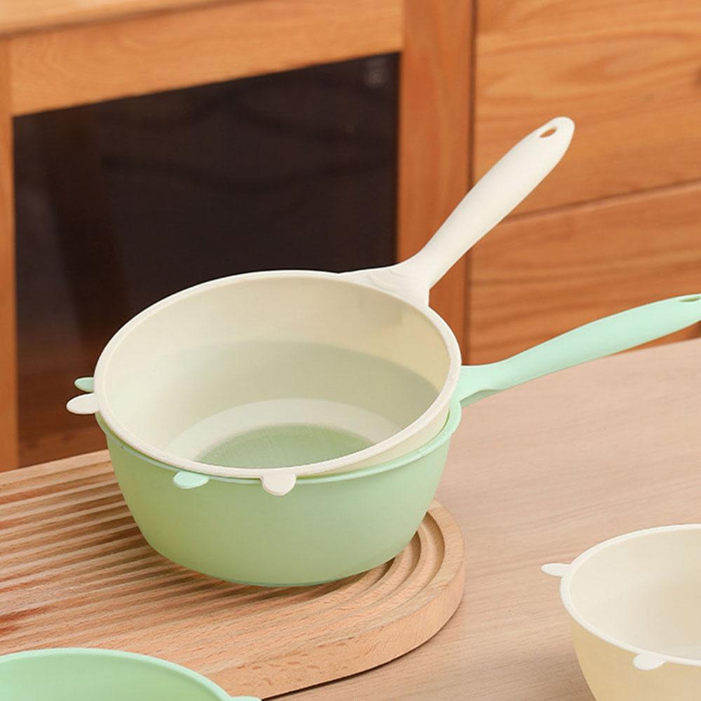 Rice Filtration Spoon Large Capacity Filtration Basin For Daily Use