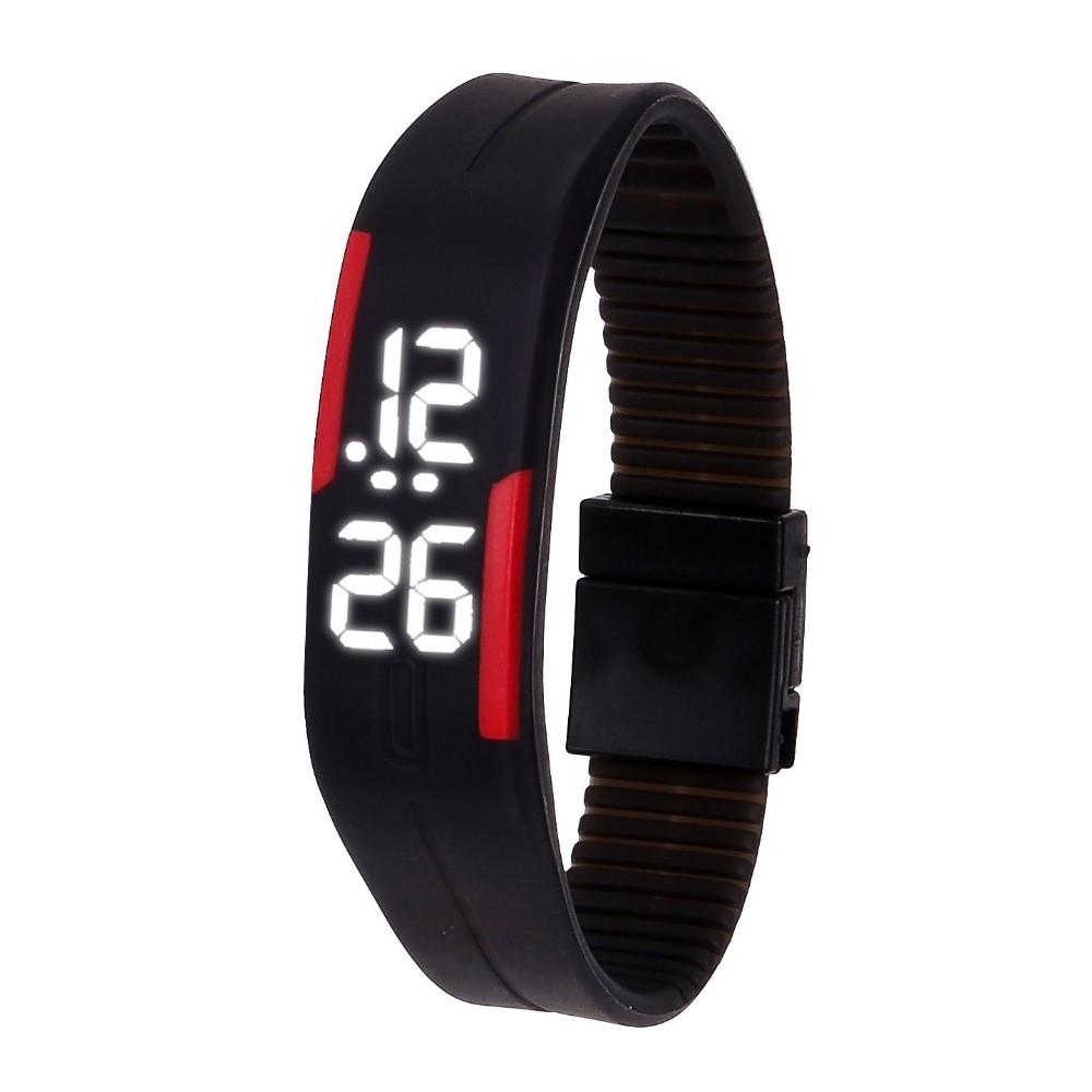Outdoor Wristband Touch Digital Watch Sports Wristwatches LED Touch Wrist Watch Electronic Watch