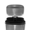 KITCHEN MOVE Poubelle de cuisine à pédale - Inox brossé - 50L - ADMIRAL